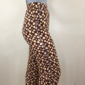 Pajama Style High Waisted Pants Size XS